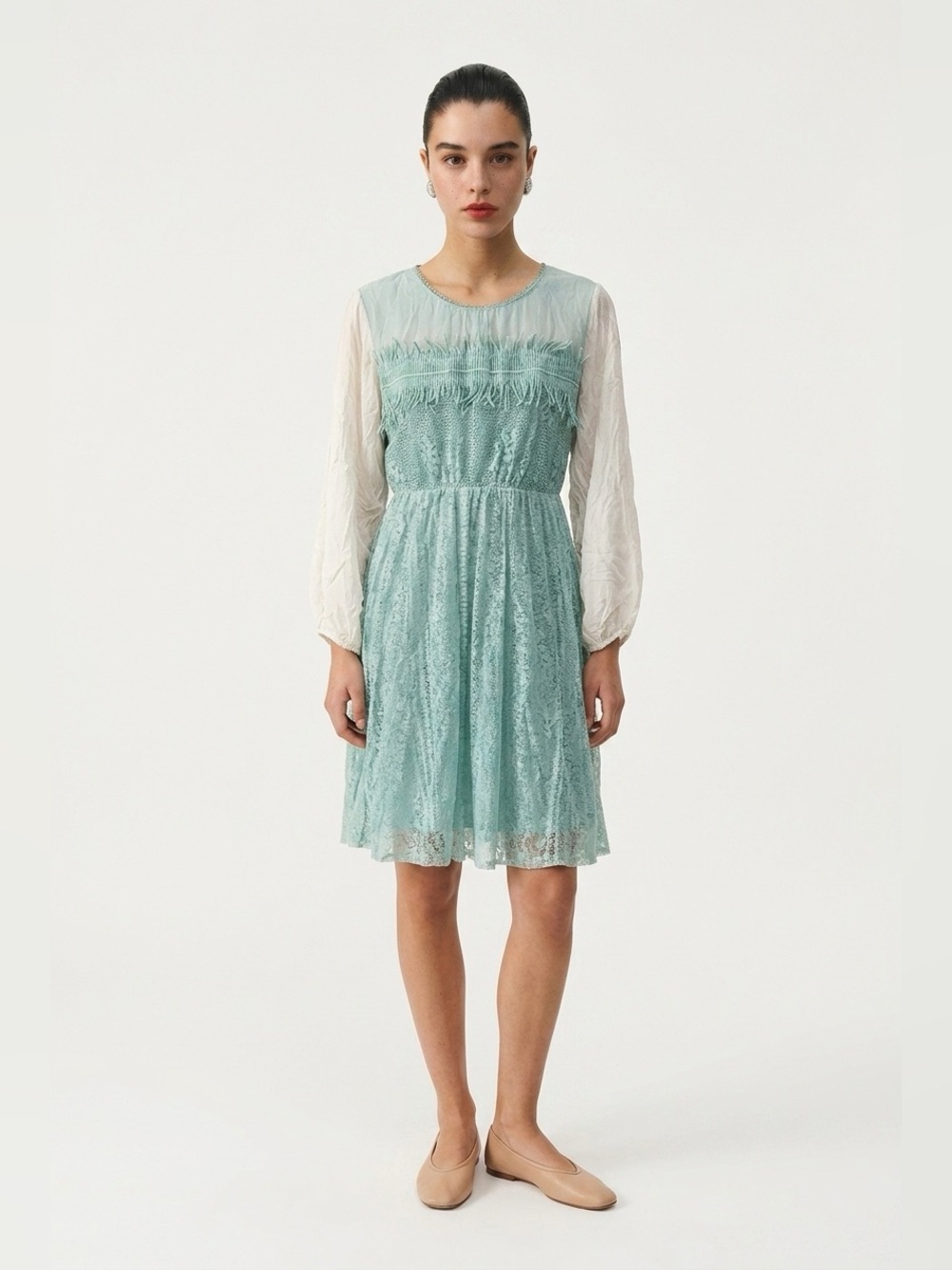 Made in Italy silk blend dress